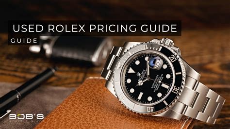 bob's Rolex price guide